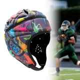Maxbell Rugby Helmet Protection Soft Rugby Protective Cap for Training Soccer Sports Colorful