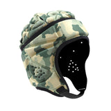 Maxbell Rugby Helmet Protection Soft Rugby Protective Cap for Training Soccer Sports Green