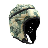 Maxbell Rugby Helmet Protection Soft Rugby Protective Cap for Training Soccer Sports Green