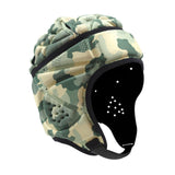 Maxbell Rugby Helmet Protection Soft Rugby Protective Cap for Training Soccer Sports Green