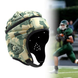 Maxbell Rugby Helmet Protection Soft Rugby Protective Cap for Training Soccer Sports Green