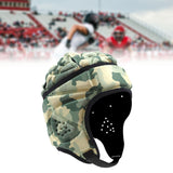 Maxbell Rugby Helmet Protection Soft Rugby Protective Cap for Training Soccer Sports Green