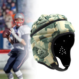 Maxbell Rugby Helmet Protection Soft Rugby Protective Cap for Training Soccer Sports Green