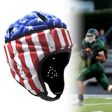 Maxbell Rugby Helmet Protection Soft Rugby Protective Cap for Training Soccer Sports Flag