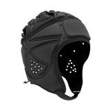 Maxbell Rugby Helmet Protective Gear Breathable Headgear for Sports Baseball Pitcher Black