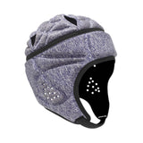 Maxbell Rugby Helmet Protective Gear Breathable Headgear for Sports Baseball Pitcher Purple