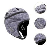 Maxbell Rugby Helmet Protective Gear Breathable Headgear for Sports Baseball Pitcher Purple