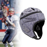 Maxbell Rugby Helmet Protective Gear Breathable Headgear for Sports Baseball Pitcher Purple