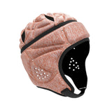 Maxbell Rugby Helmet Protective Gear Breathable Headgear for Sports Baseball Pitcher Pink
