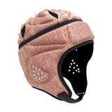 Maxbell Rugby Helmet Protective Gear Breathable Headgear for Sports Baseball Pitcher Pink