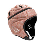 Maxbell Rugby Helmet Protective Gear Breathable Headgear for Sports Baseball Pitcher Pink