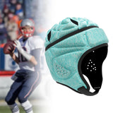Maxbell Rugby Helmet Protective Gear Breathable Headgear for Sports Baseball Pitcher Green