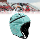 Maxbell Rugby Helmet Protective Gear Breathable Headgear for Sports Baseball Pitcher Green