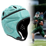 Maxbell Rugby Helmet Protective Gear Breathable Headgear for Sports Baseball Pitcher Green
