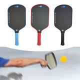 Maxbell Pickleball Paddle Non Slip Handle Carbon Fiber for Power Consistency Control Blue