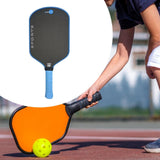 Maxbell Pickleball Paddle Non Slip Handle Carbon Fiber for Power Consistency Control Blue