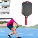 Maxbell Pickleball Paddle Non Slip Handle Carbon Fiber for Power Consistency Control Red