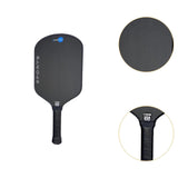 Maxbell Pickleball Paddle Non Slip Handle Carbon Fiber for Power Consistency Control Black