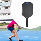 Maxbell Pickleball Paddle Non Slip Handle Carbon Fiber for Power Consistency Control Black