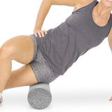 Maxbell Foam Roller Equipment Yoga Column for Waist Physical Activities Bodybuilding Gray
