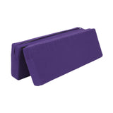 Yoga Bolster Pillow Accessories Floormat for Poses Modification Yoga Fitness Violet