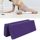 Yoga Bolster Pillow Accessories Floormat for Poses Modification Yoga Fitness Violet