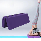 Yoga Bolster Pillow Accessories Floormat for Poses Modification Yoga Fitness Violet