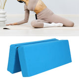 Yoga Bolster Pillow Accessories Floormat for Poses Modification Yoga Fitness Blue