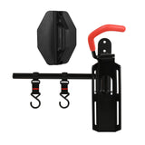 Maxbell Swivel Bike Wall Mount Nonslip Bike Stand for Folding Bikes Farmhouse Riding