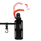 Maxbell Swivel Bike Wall Mount Nonslip Bike Stand for Folding Bikes Farmhouse Riding