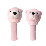 Bear Golf Headcover Novelty Plush Golf Head Cover for Festivals Sports Parks DR 32cmx20cmx7cm