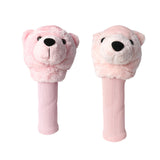 Bear Golf Headcover Novelty Plush Golf Head Cover for Festivals Sports Parks DR 32cmx20cmx7cm