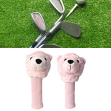 Bear Golf Headcover Novelty Plush Golf Head Cover for Festivals Sports Parks DR 32cmx20cmx7cm