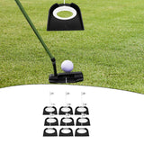 Maxbell Golf Putting Cups Flags Golf Putting Hole Cup for Office Home Men Woman Kids 9pcs