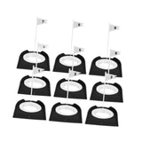 Maxbell Golf Putting Cups Flags Golf Putting Hole Cup for Office Home Men Woman Kids 9pcs