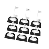Maxbell Golf Putting Cups Flags Golf Putting Hole Cup for Office Home Men Woman Kids 9pcs