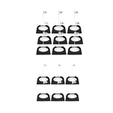 Maxbell Golf Putting Cups Flags Golf Putting Hole Cup for Office Home Men Woman Kids 9pcs