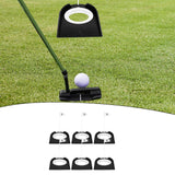 Maxbell Golf Putting Cups Flags Golf Putting Hole Cup for Office Home Men Woman Kids 6pcs