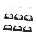 Maxbell Golf Putting Cups Flags Golf Putting Hole Cup for Office Home Men Woman Kids 6pcs
