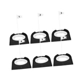 Maxbell Golf Putting Cups Flags Golf Putting Hole Cup for Office Home Men Woman Kids 6pcs