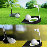 Maxbell Golf Putting Cups Flags Golf Putting Hole Cup for Office Home Men Woman Kids 6pcs