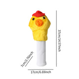 Maxbell Little Duck Golf Wood Headcover Cute Animal Golf Head Cover for Golf Courses