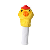 Maxbell Little Duck Golf Wood Headcover Cute Animal Golf Head Cover for Golf Courses