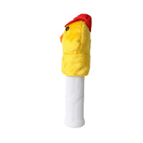 Maxbell Little Duck Golf Wood Headcover Cute Animal Golf Head Cover for Golf Courses
