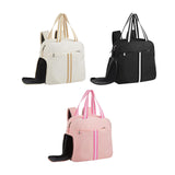 Maxbell Pickleball Bag Outdoor Sport Bag Multipurpose Handbag Pickleball Racquet Bag White