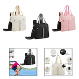 Maxbell Pickleball Bag Outdoor Sport Bag Multipurpose Handbag Pickleball Racquet Bag White