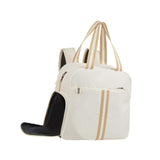 Maxbell Pickleball Bag Outdoor Sport Bag Multipurpose Handbag Pickleball Racquet Bag White