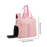 Maxbell Pickleball Bag Outdoor Sport Bag Multipurpose Handbag Pickleball Racquet Bag Pink