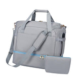 Maxbell Sports Gym Bag Luggage Handbag Travel Duffle Bag for Travel Camping Exercise Gray