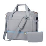 Maxbell Sports Gym Bag Luggage Handbag Travel Duffle Bag for Travel Camping Exercise Gray